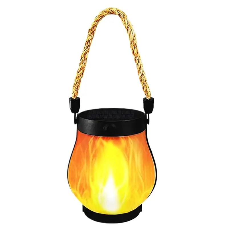A20F-Flame Lamp Garden Magical Dancing Lantern Hanging Flashing Torch Lights Waterproof Outdoor Lights