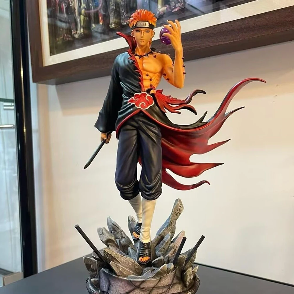 Figuras clásicas de Naruto de 23cm/9 pulgadas, modelo de figura del dolor, colección de estatuas de PVC, decoración, adorno de escritorio, juguetes de cumpleaños, regalos