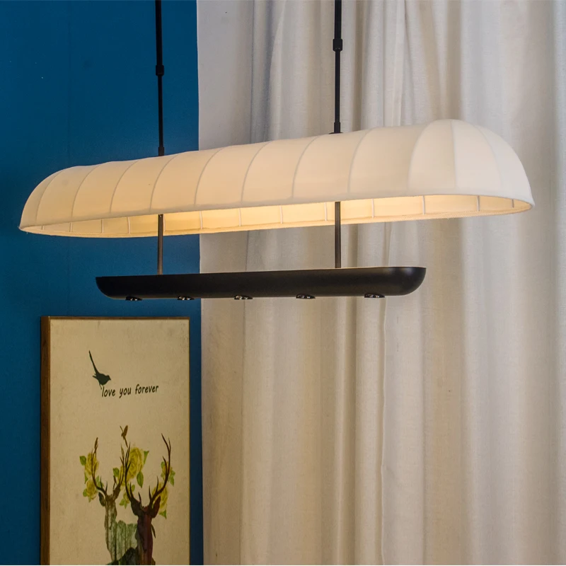 Lampadario frontale in tessuto medievale, hotel, isola, bar, sedile ampio, sala da tè, caffetteria, pagina di cassa, lampade da pranzo