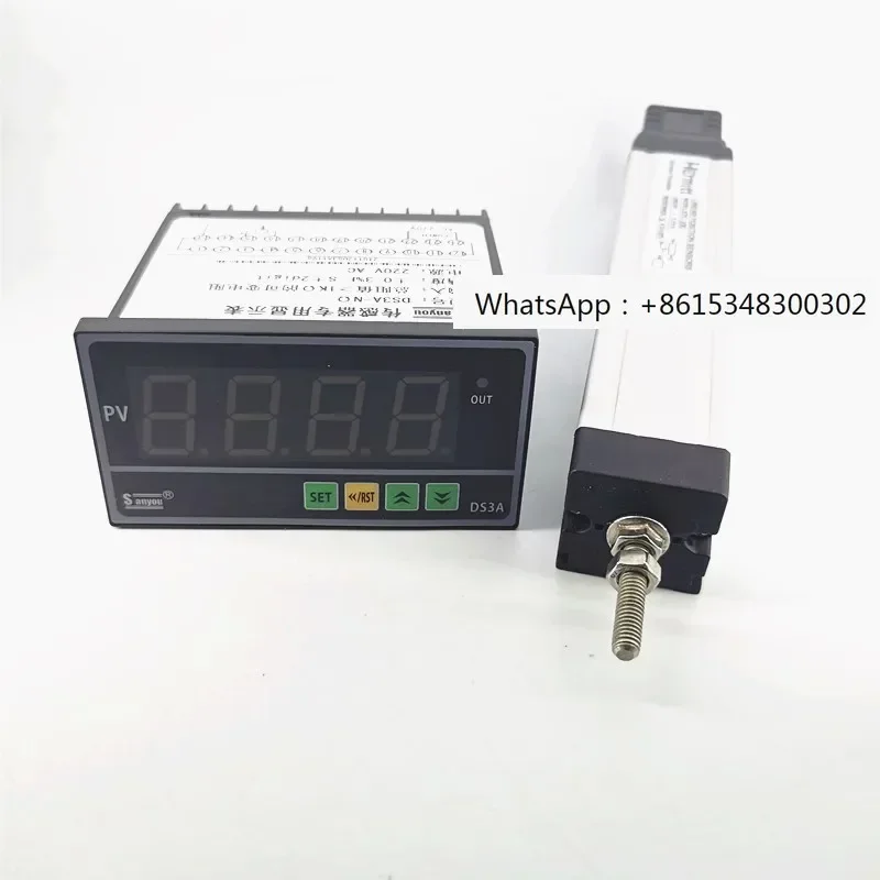 DS3A-N Ω Electronic Ruler Digital Display Meter Resistance Ruler Digital Display Meter Displacement Sensor Potentiometer