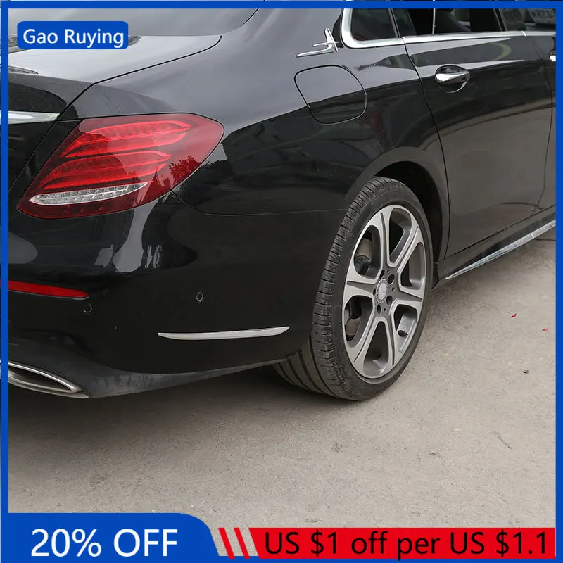 

Gao Ruying For Mercedes Benz E Class W213 E200l 300l 2016-2019 ABS Side Molding Decorative Strips Trim Sticker Car Accessories