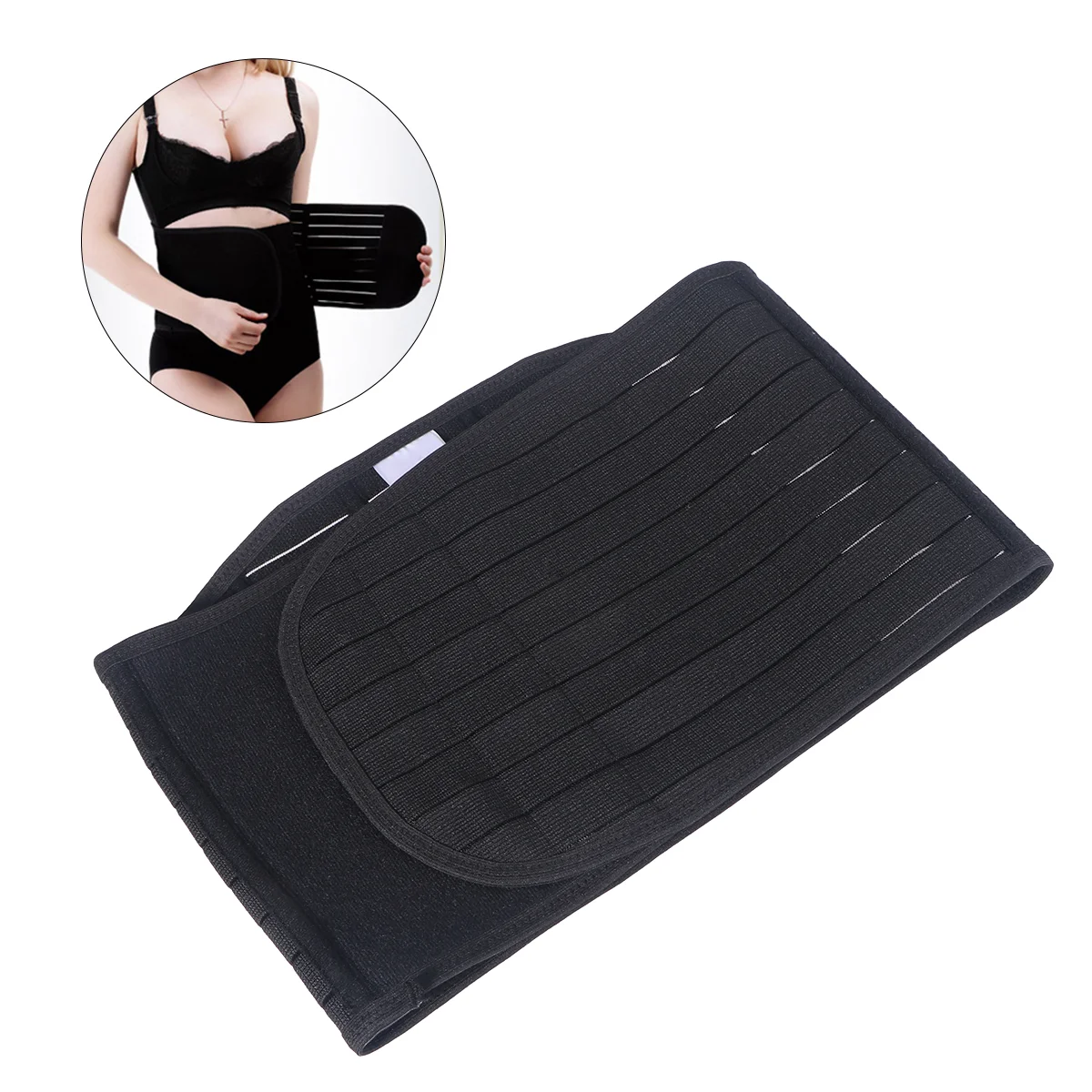 Waist Trimmer Belt for Women Postpartum Belly Band Abdomen Breathable Corset Recovery