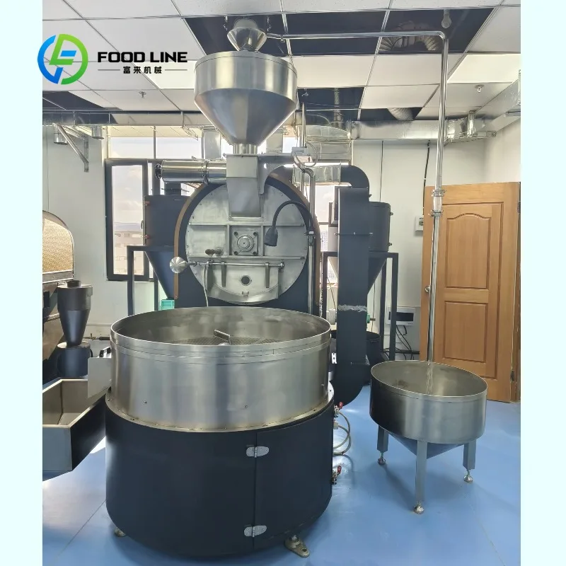 customized medium large drum bean roaster 20kg half hot air digital setup for mid‑size coffee processing business buyers