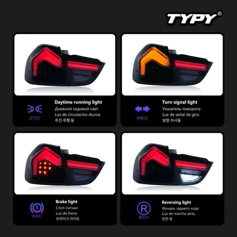 8 best sales bmw e90 rear lights - №7