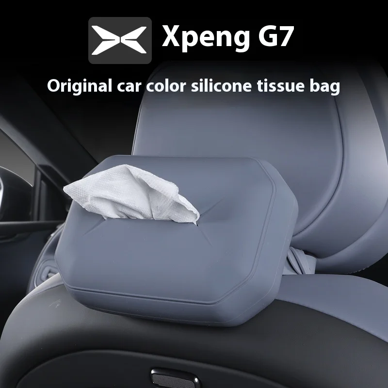 

Для XPeng G7 Xiaopeng G7 G6 G9 Автомобильная сумка для салфеток Автозапчасти Крышка коробки для салфеток подвесного типа Модификация салона автомобиля