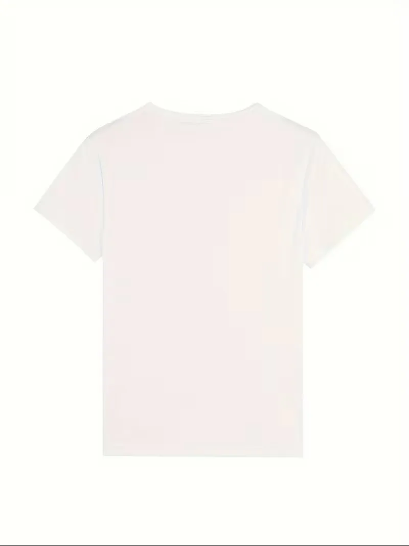 تي شيرت رجالي مطبوع على الموضة مناسب للربيع والصيف كاجوال بنص طباعة بسيط