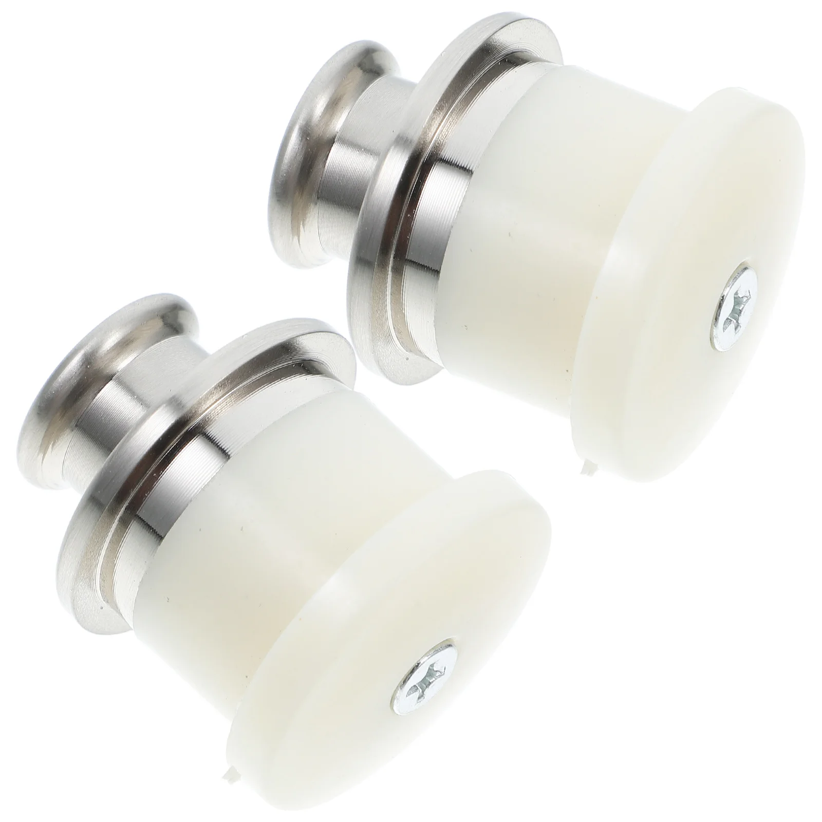 Manija de cajón oculta, perilla hinchable retráctil para muebles, armarios, puertas de armario, resorte de tracción Invisible minimalista, 2 uds.