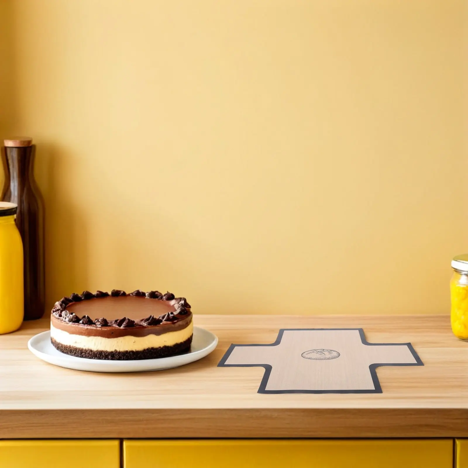 

Набор из 3 силиконовых форм для выпечки хлеба: многоразовые, антипригарные, термостойкие коврики для тостов, теста и кексов