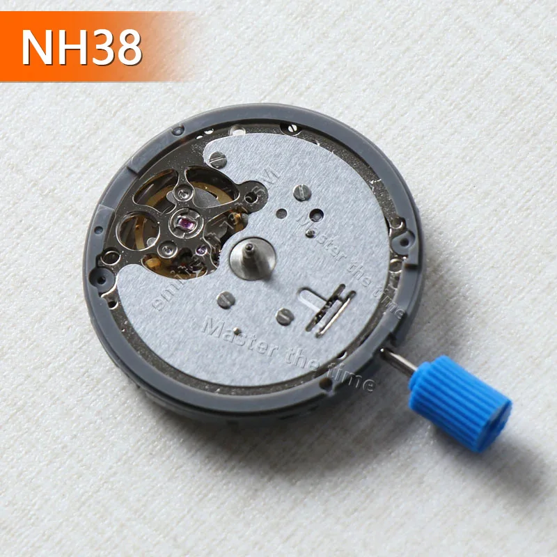 Japan NH38A Mechanical Movement Mod Automatic Watch Movement 24 Jewels High Accuracy NH38 Top Repair Parts