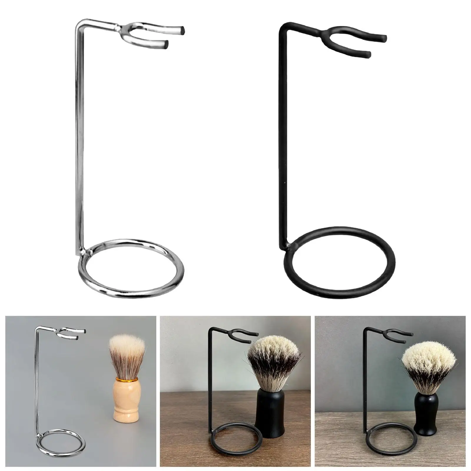 

Stand Shaving Accessories, Storage Holder, Weighted Deluxe Shaver Holder,