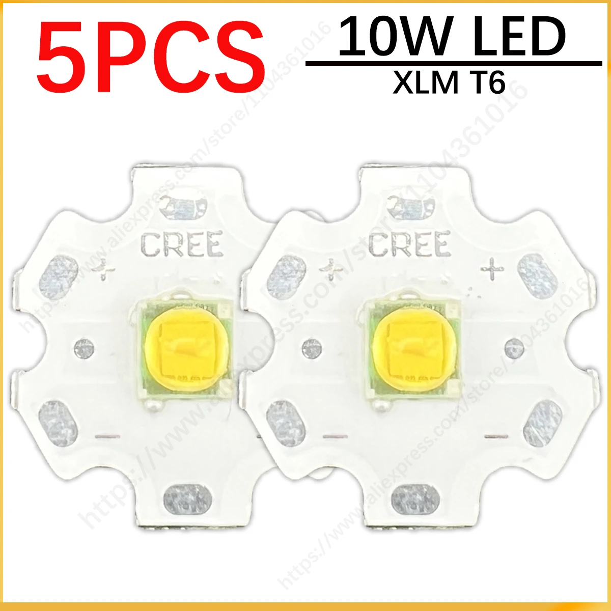 

Мощные светодиоды 10W 5050 XLM T6 5050-L2 3-3.4V: теплый, нейтральный, холодный белый, красный, зеленый, синий чипы-диоды для фонарей
