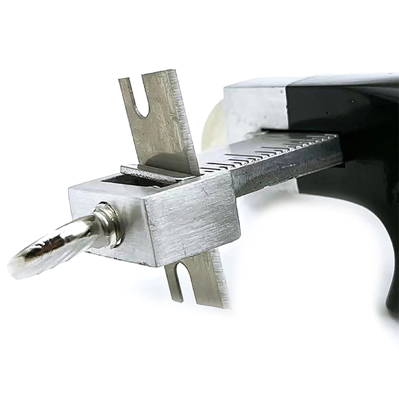 .Professional Leather Belt Cutter Gauge For Drawing Leather Belt Diy Strip Tool Hand Cutting Leather Tools With 2 Sharp Blades.