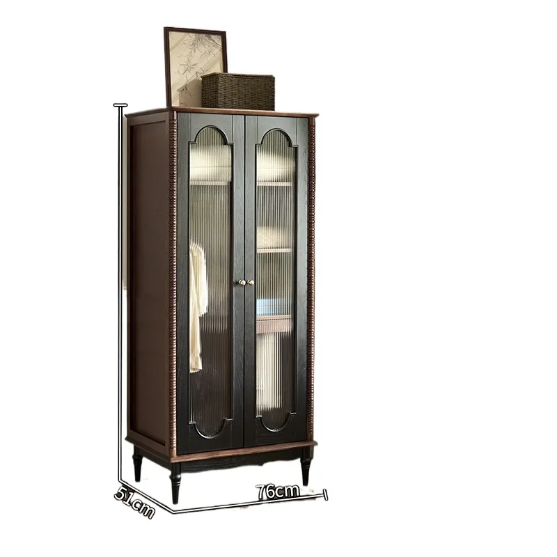 

Simple medieval style small apartment storage cabinet locker