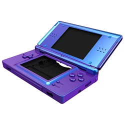 eXtremeRate Replacement Full Housing Shell for Nintendo DS Lite for NDSL - Chameleon Purple Blue