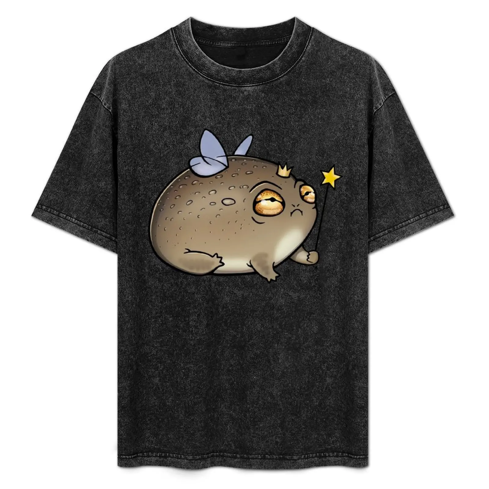 

Fairy Frogmother Desert Rain Frog Fairy Friend T-Shirt Big Size Short Sleeve Casual Top