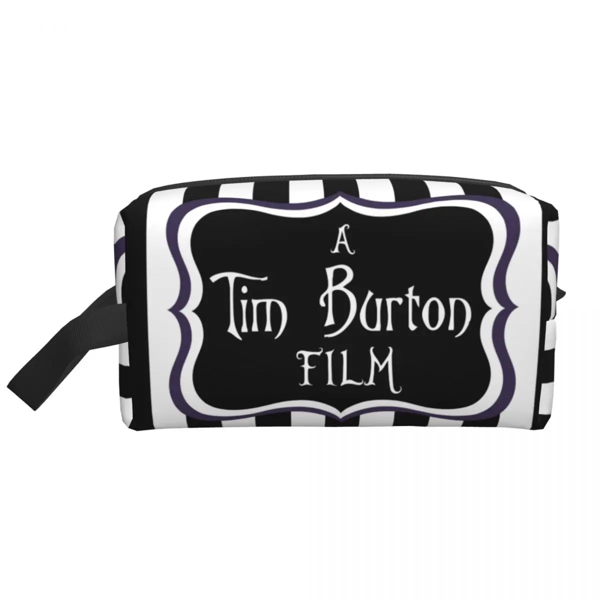 A Tim Burton Film Cosmetic Bag Women Cute Big Capacity Horror Fantasy Movie Makeup Case Beauty Storage Toiletry Bags