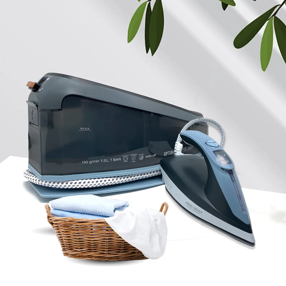 

Commercial & Home 1.5L Steam Electric Iron High-Power Hanging Bottle Garment Press for Fast Wrinkle Removal