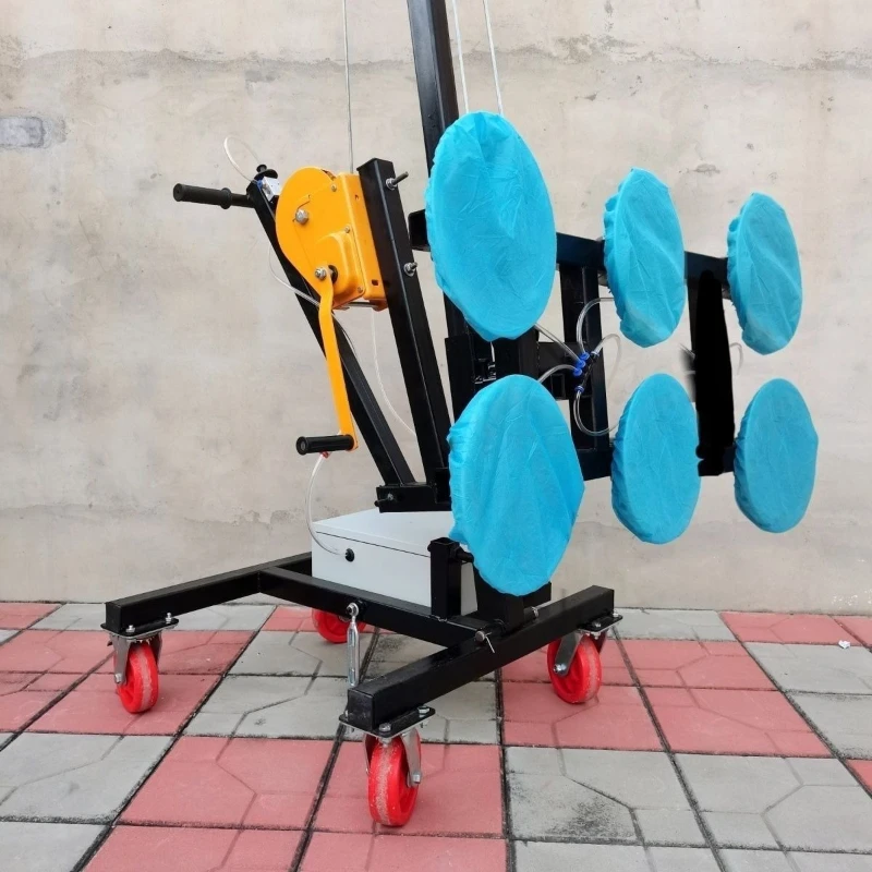

Glass Suction Cup Cart Hand Lifting Electric Glass Suction Cup Cart Hand Push Type