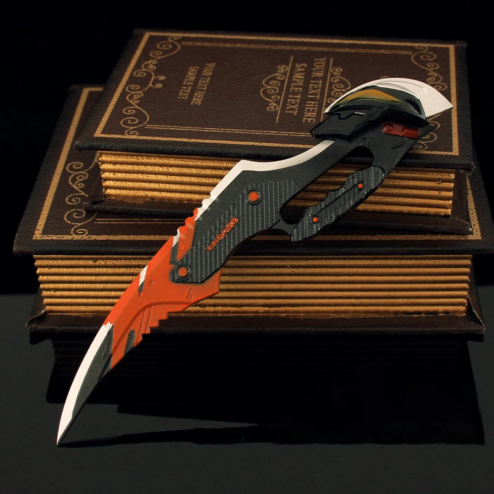 22Cm Arena Breakout Game Belia Twilight Melee Wapens Perifere Katana Metalen Model Collectie Ornamenten Ambachten Gift Speelgoed Voor jongen