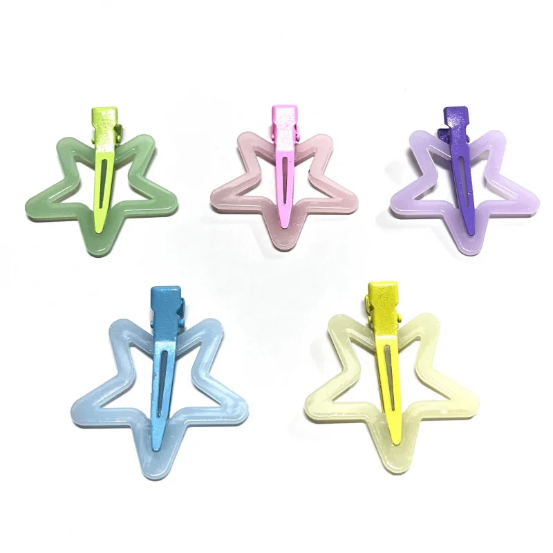 Color Simple Side Children's Hair Clip