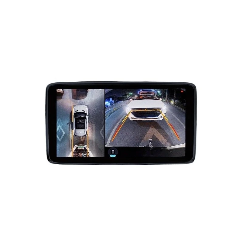360-Degree panoramic reversing image system driving recorder, car ultra-clear night vision navigation all-in-one machine