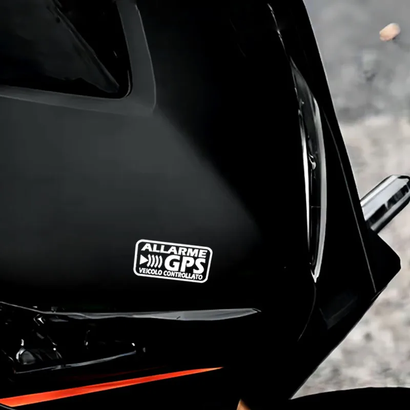 4Pcs GPS Pattern Waterproof Vinyl Stickers Decals For Motorcycle Fairing Side Panel Car Window E-bike Styling Decor