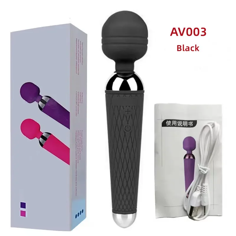 لاسلكي AV هزاز عشرة تردد الإناث البظر تحفيز USB شحن عصا سحرية G-بقعة هزاز منتجات الجنس الكبار دسار