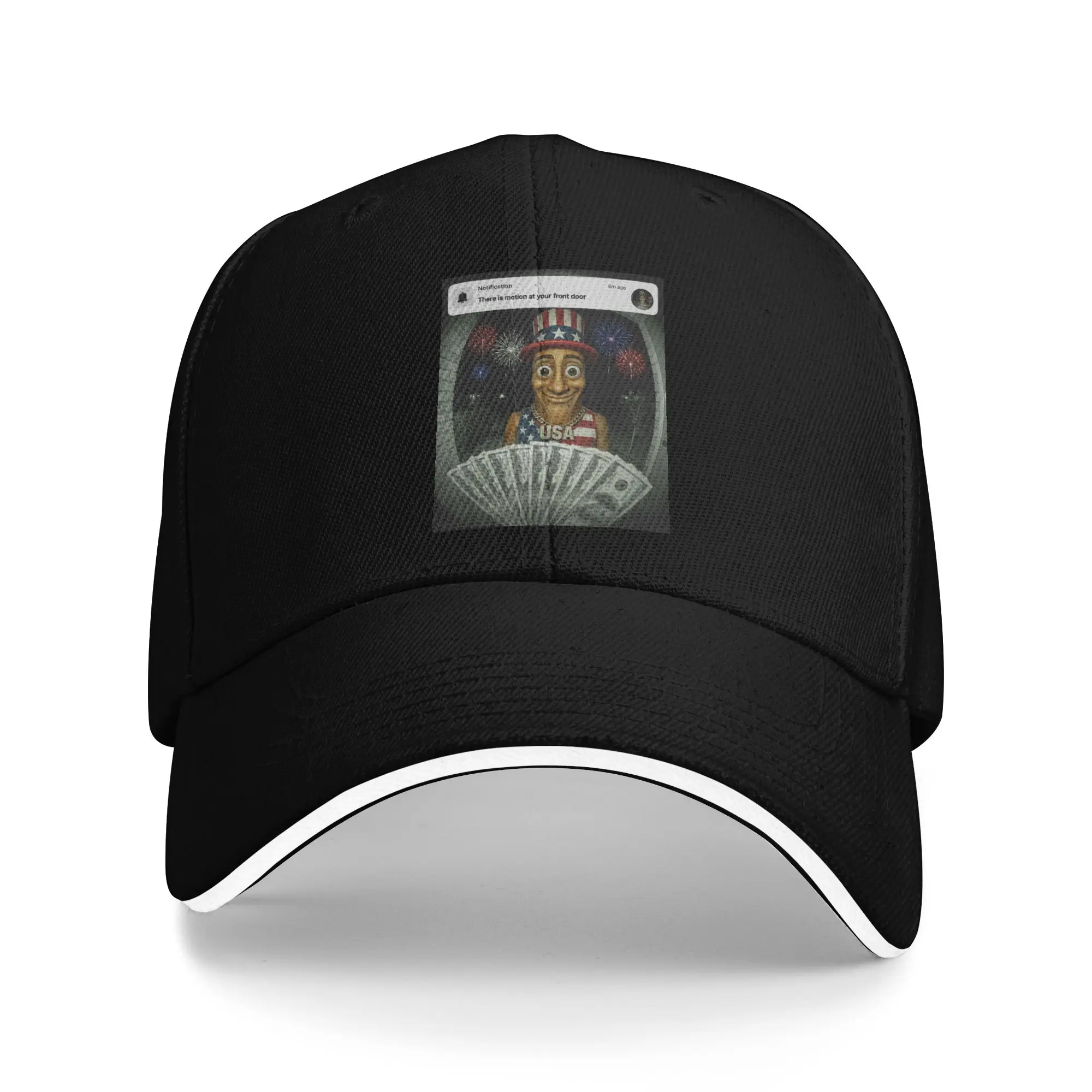 Tung Tung Tung Sahur Fourth of July Casual Baseball Cap Running Hippie Trucker Hat Summer Breathable Men y2k Baseball Caps