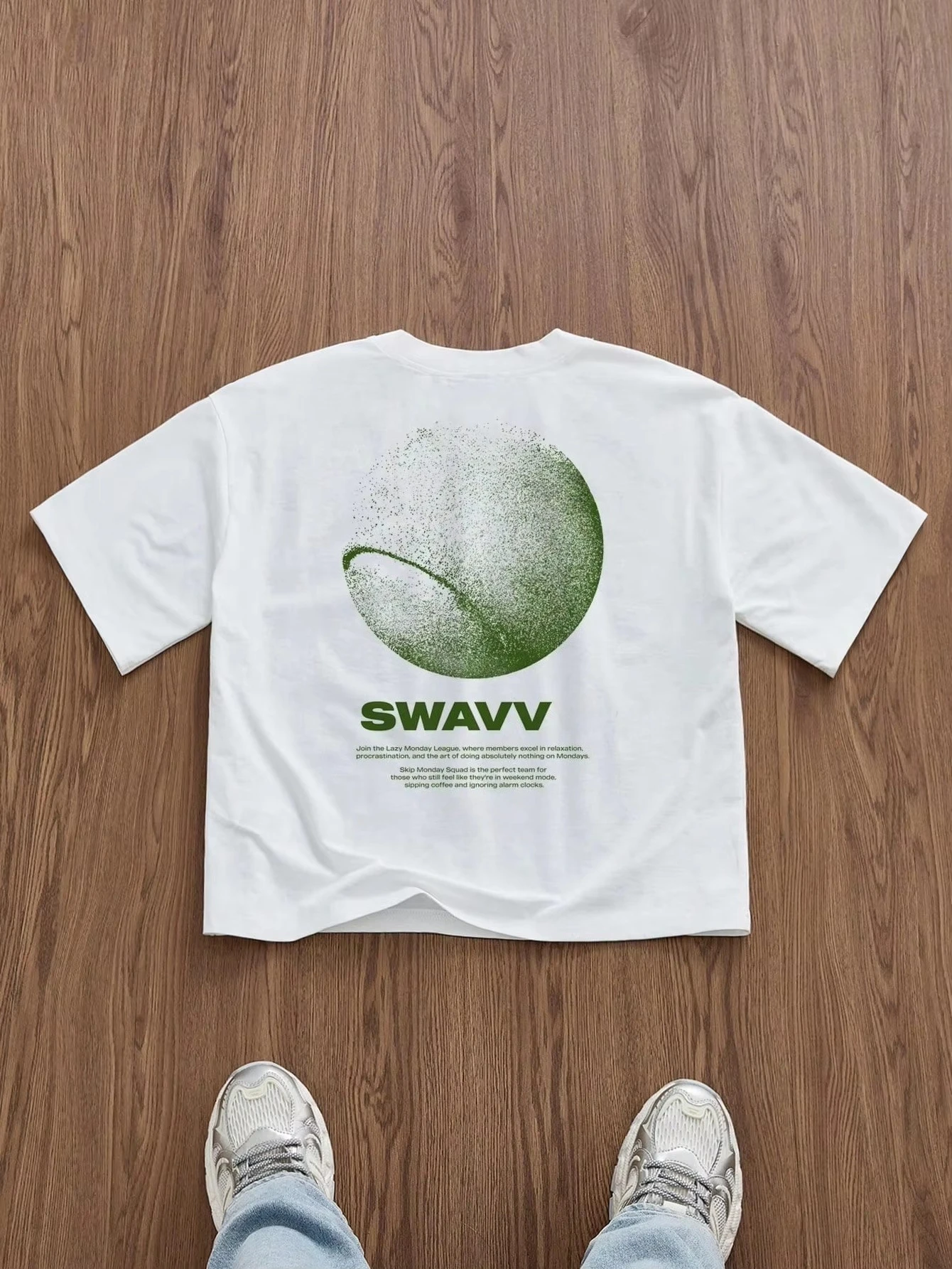 

Standard Fit Men's Women's Couple cotton White Loose Cropped T-Shirt Cotton Comfortable Breathable Autumn and winter innerwear