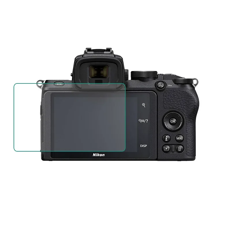 Tempered Glass Protector for Nikon D3400 D7100 D750 D5600 Z6 Z7 DSLR Camera LCD Screen Protective Film Guard Protection