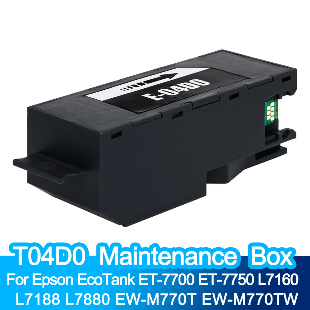 C13T04D000 T04D0 Maintenance Tank Box For Epson ET-7700 ET-7750 L7180 L7160 L7188 L7880 EW-M770T EW-M770TW EW-M970A3T