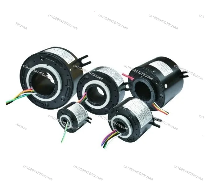 

Through-hole Slip Ring, Conductive Ring, Hollow Collector Ring SRH3899-6P,12,18, 24-channel Custom Rotary Connector