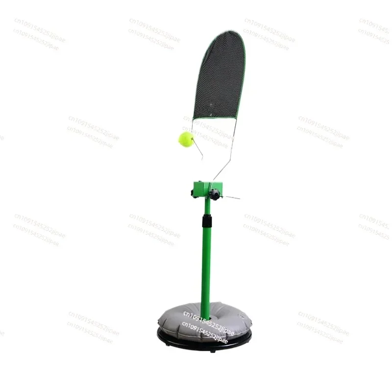 Tennis Trainer Professional Adjustable Tennis Machine Ball Accessories Training Tool Topspin Slice Service Actions Instructor