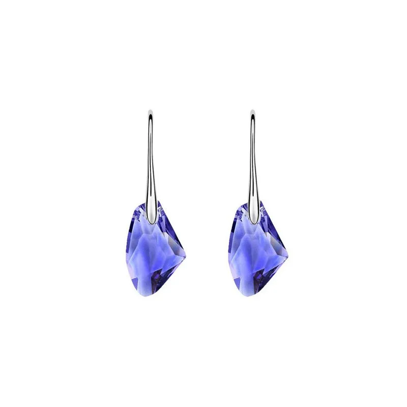quality crystal ax dropshipping Earrings fashion Jewelry dropshipping chamr lover gift brand summer party birthday wedding girl