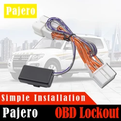 For Mitsubishi Pajero Door Self-Locking Device OBD Adapter & Cable V97 V93 Pajero Door Lock Central Control Driving Lock