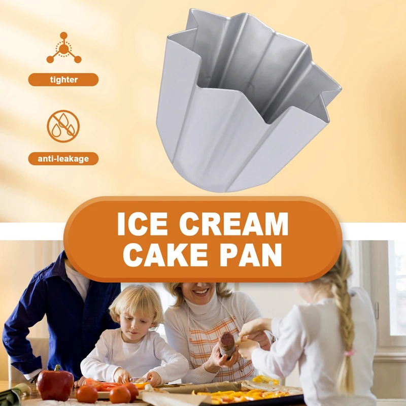 Anodized Aluminum Decorative Mold Cake Bread Pandoro Jelly Chocolate Muffin Kitchen B-A22U