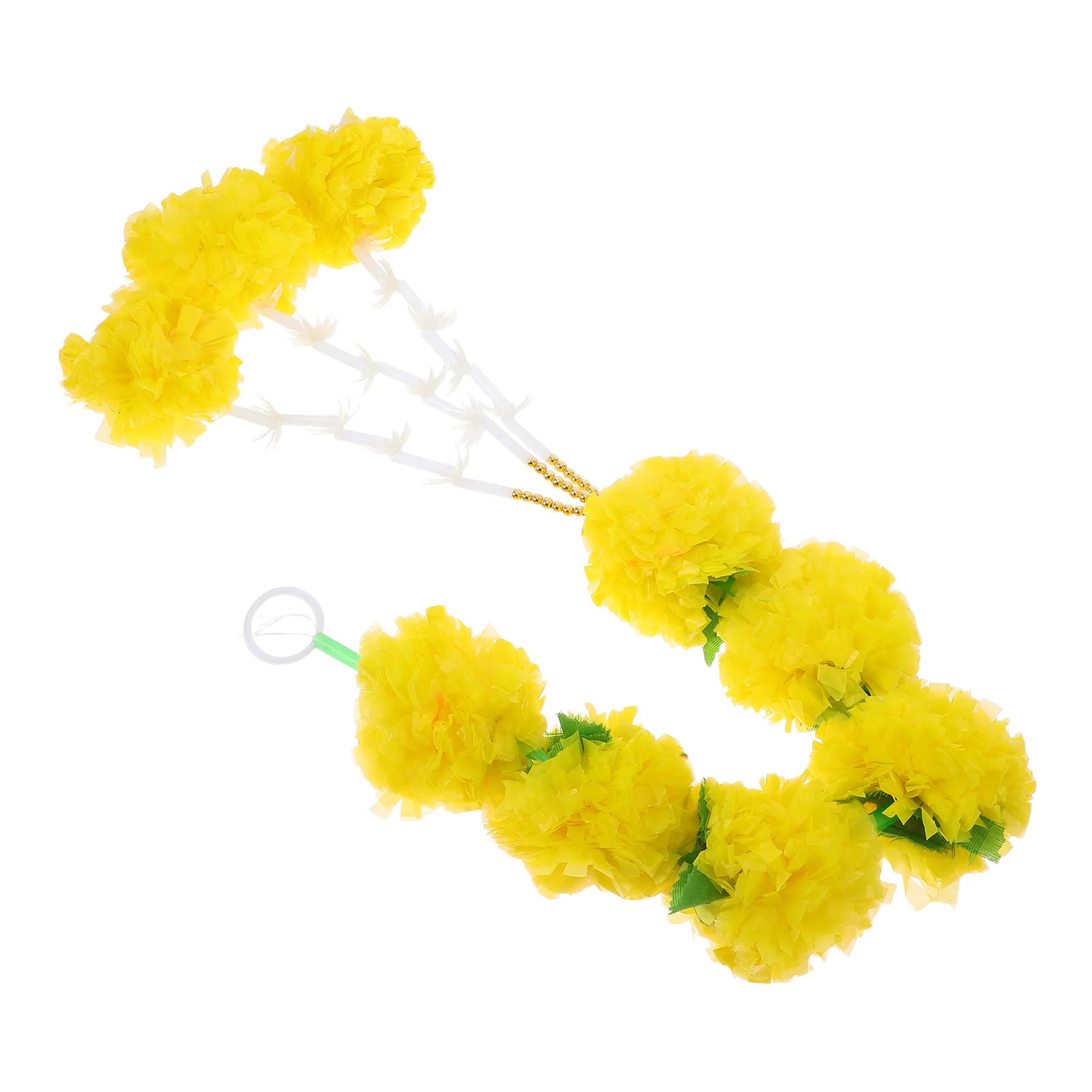 

Chrysanthemum Strip Decoration Marigold Flower Hanging Pendants Wreath Flowers for Aritificial Garland Plastic Artificial Fake