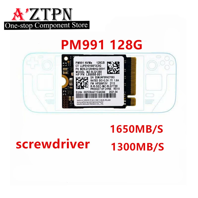 삼성 PM991 PM991A 128G 512G 1TB SSD 2230 볼륨 NVME M.2 용 정품 신제품