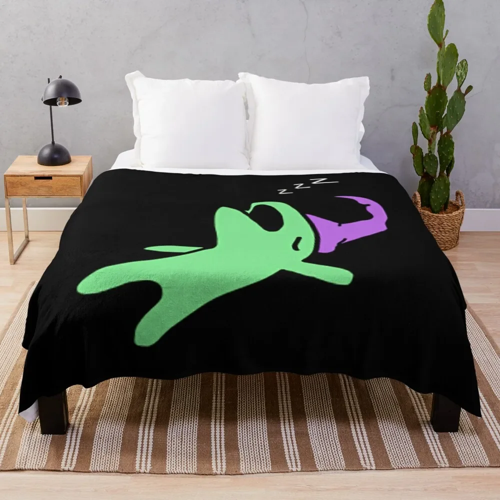 

Glep Sleeping Smiling Friends \t Throw Blanket Plaid on the sofa Thermals For Travel For Sofa Thin blankets and throws Blankets