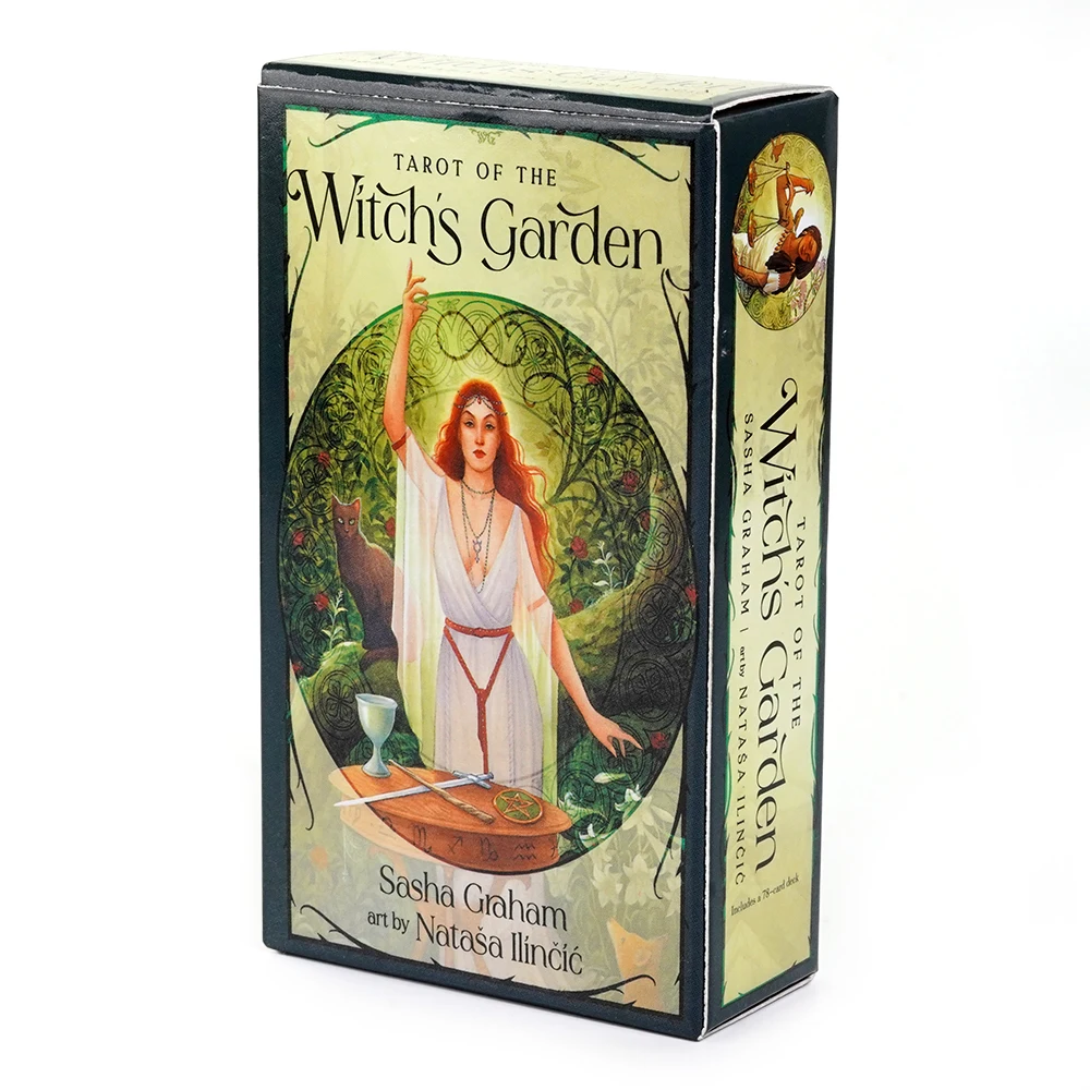 2024 Tarot of the Witch\'s Garde Manifestation and Magic Await You in the Witch\'s Garden Unlock the Latent Magic Thriving Inside