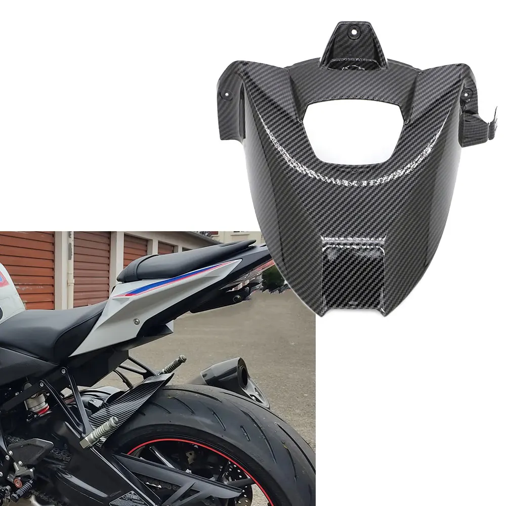 

Motorcycle Rear Wheel Hugger Fender Mudguard Cover Fairing For BMW S1000RR S1000R 2009 - 2018 2017 2016 2015 2014 Carbon Black