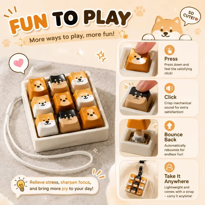 Mechanical Keycap Keychain Clickable World Tour Souvenir Durable Metal Clasp for Mechanical Keyboard Enthusiasts