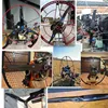 ミナリパワードパラグライダーカーボンプロペラ、パワード、f1、180cc、26hp、7700 rpm、125cm、130cm 5