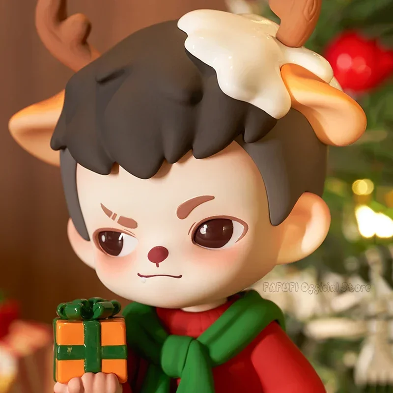 

TNTSPACE Boy Rayan Christmas Elevator Exchange Gifts Figure Toys Doll Cute Anime Figure Desktop Ornaments Gift Collection