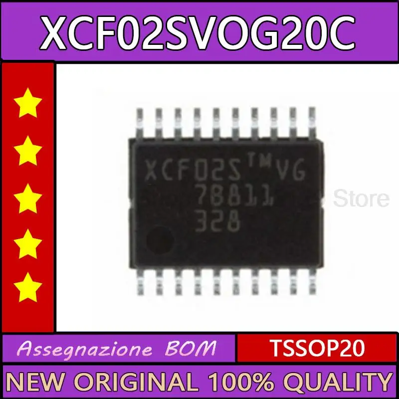 Original XCF02S XCF02SVOG20C XCF02SVO20C XCF04SVOG20C XCF04S TSSOP20 Flash IC Chip