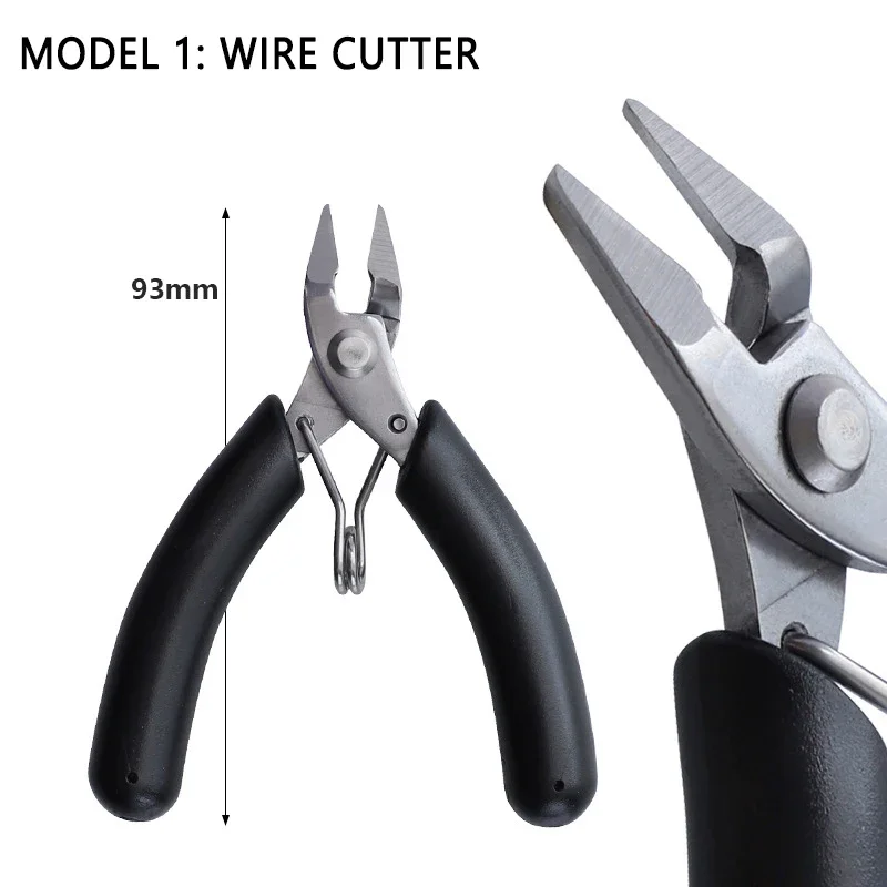 Proskit Mini Electrical Stainless Steel Wire Cable Cutters Diagonal Cutting Pliers For Electrician Wire Cutting Side Snips