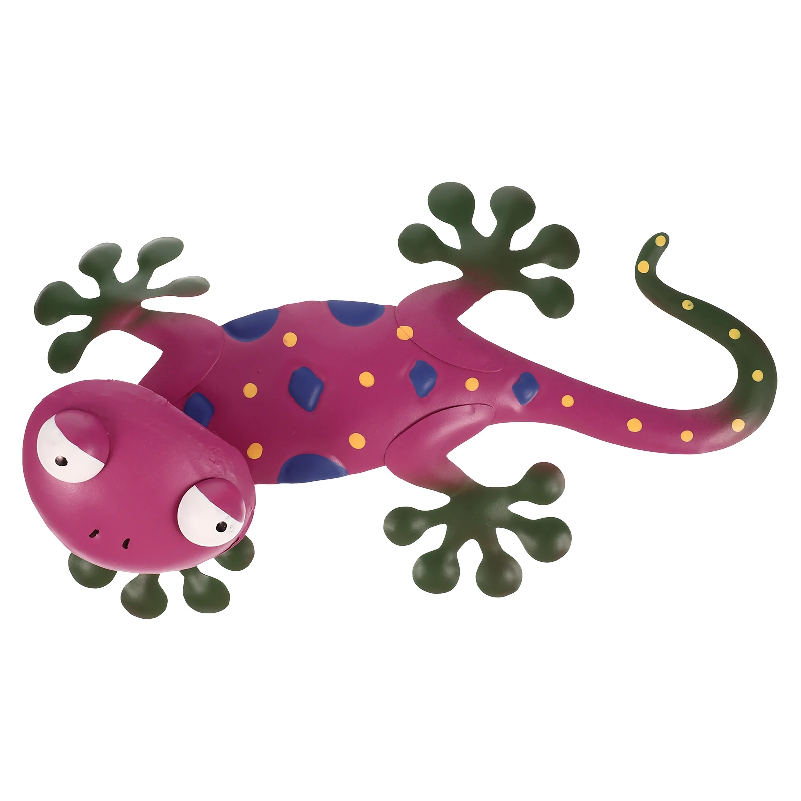 

Gecko Decorative Wall Hanging Crafts Iron Gecko Decors Home Decoration Lizard Sculptures Lifelike Ornaments Unique Indoor