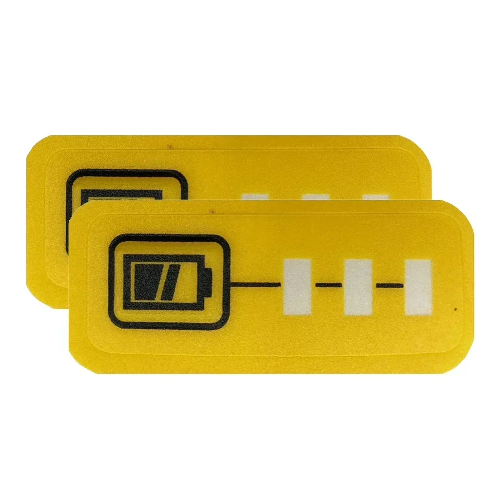 2 قطعة DCB200 قدرة البطارية LED مفتاح بطاقة لاصقة ل دي والت 18 فولت DCB140 DCB182 لبطارية ليثيوم دي والت 18 فولت 14.4 فولت