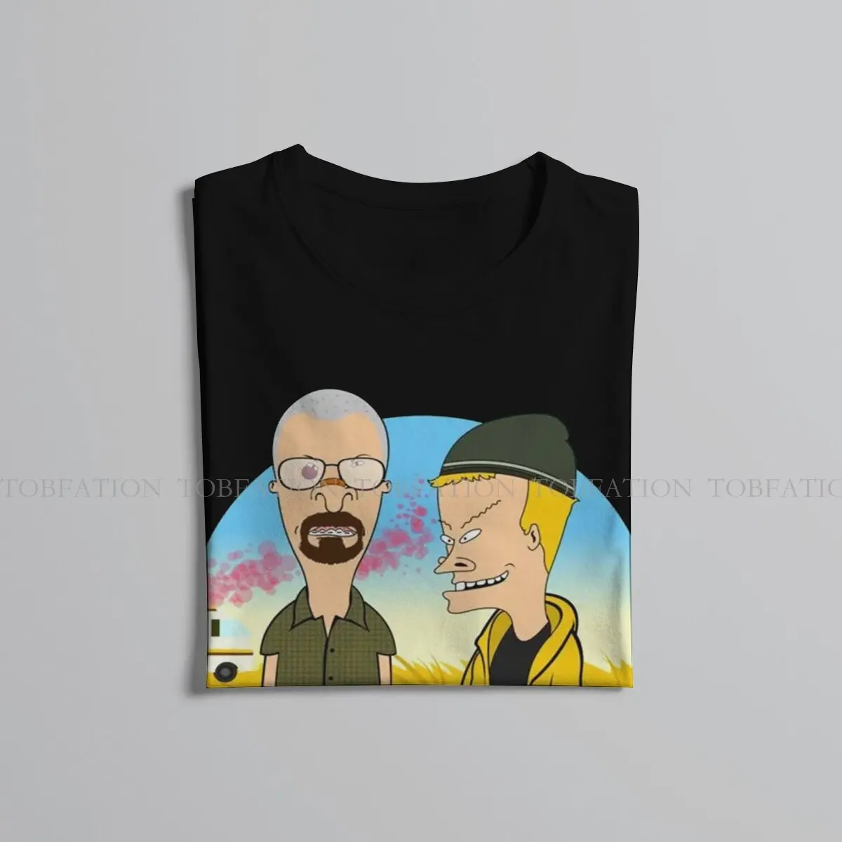 Beavis and Butthead Breaking Bad We\'re Smooth Portrait Perfect T Shirt Men\'s Tees Summer 100% Cotton Clothing Crewneck TShirt