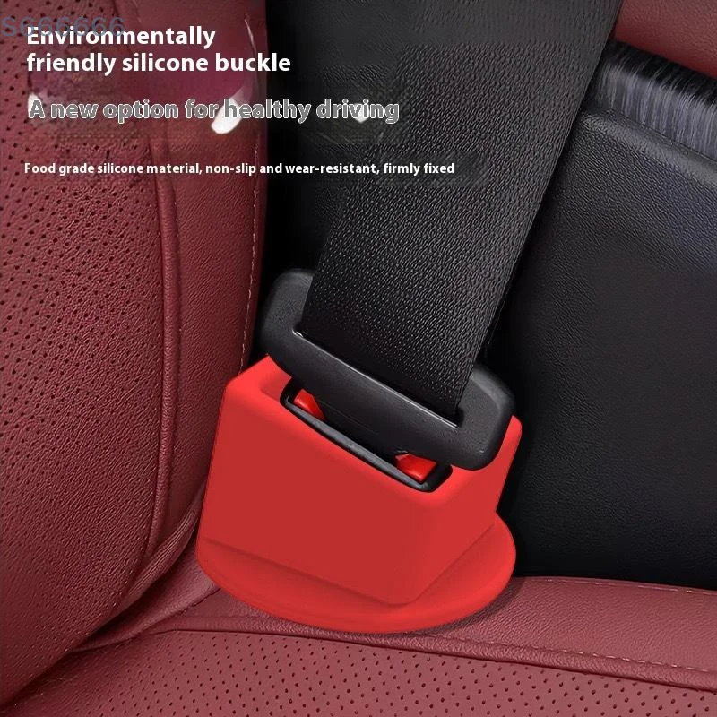 

1 Piece Car Safety Belt Anchor Socket Auto Seat Belt Buckle Cover Anti-collision Protection Cover Car Interior Modification